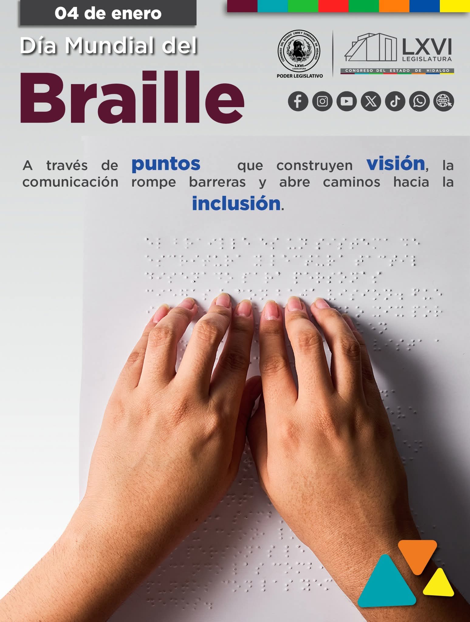 Día Mundial del Braille.