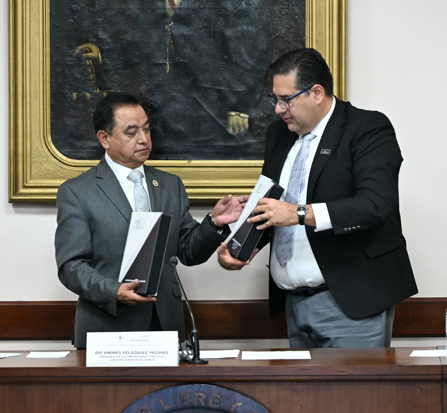 Entrega Cuenta Pública - Congreso del Estado de Hidalgo