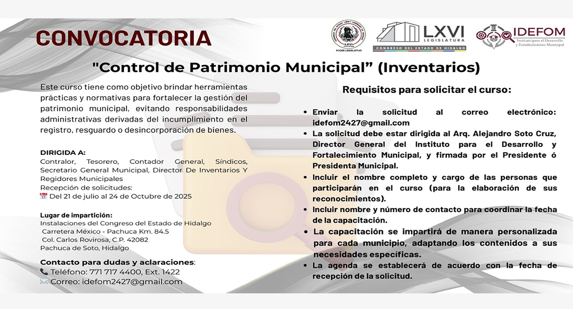 Banner_Curso_Control_Patrimonio_Municipal_IDEFOM