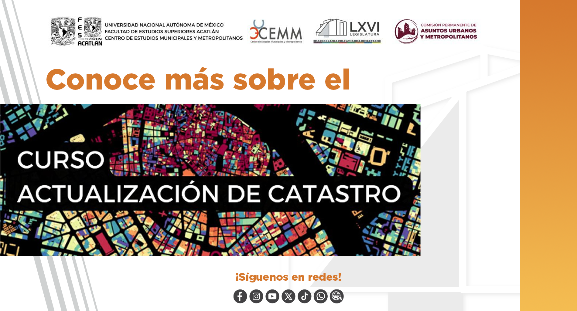 Banner_Curso_Catastro curso actualización de catastro