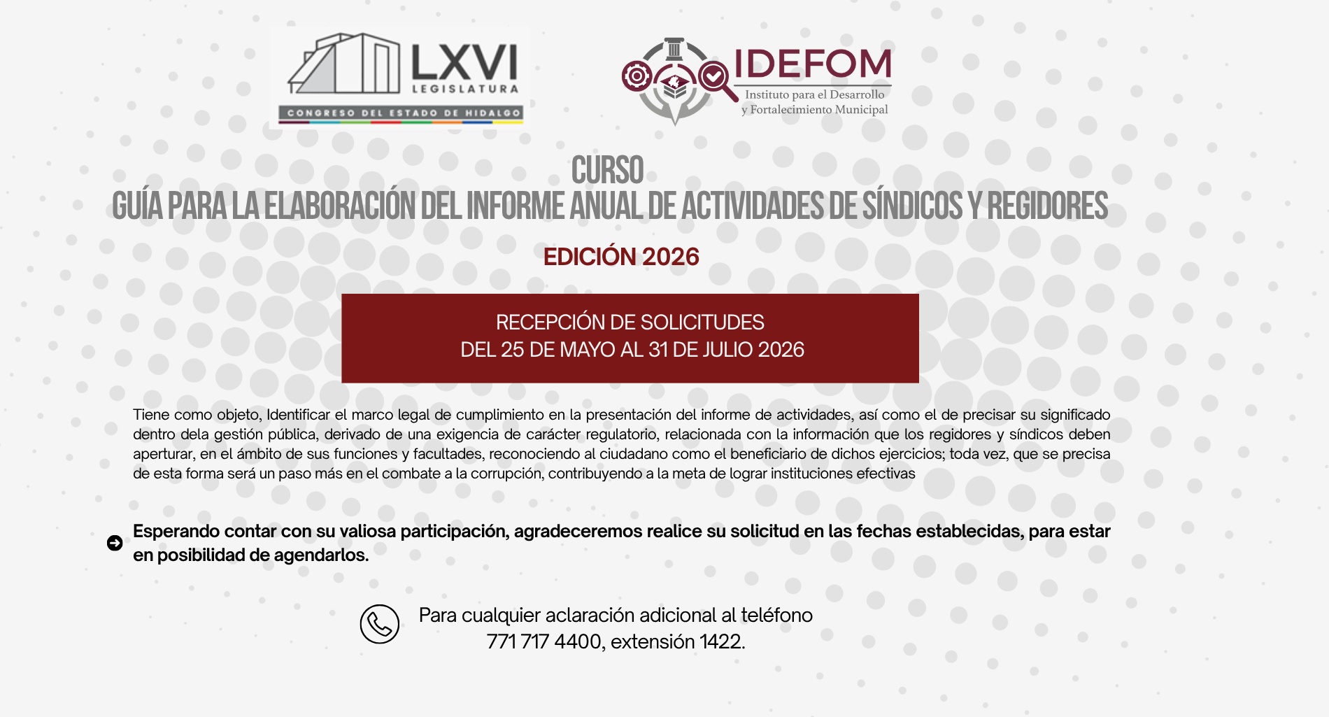Banner idefom -informe Act Banner idefom -informe Act